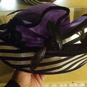 Purple church  hat